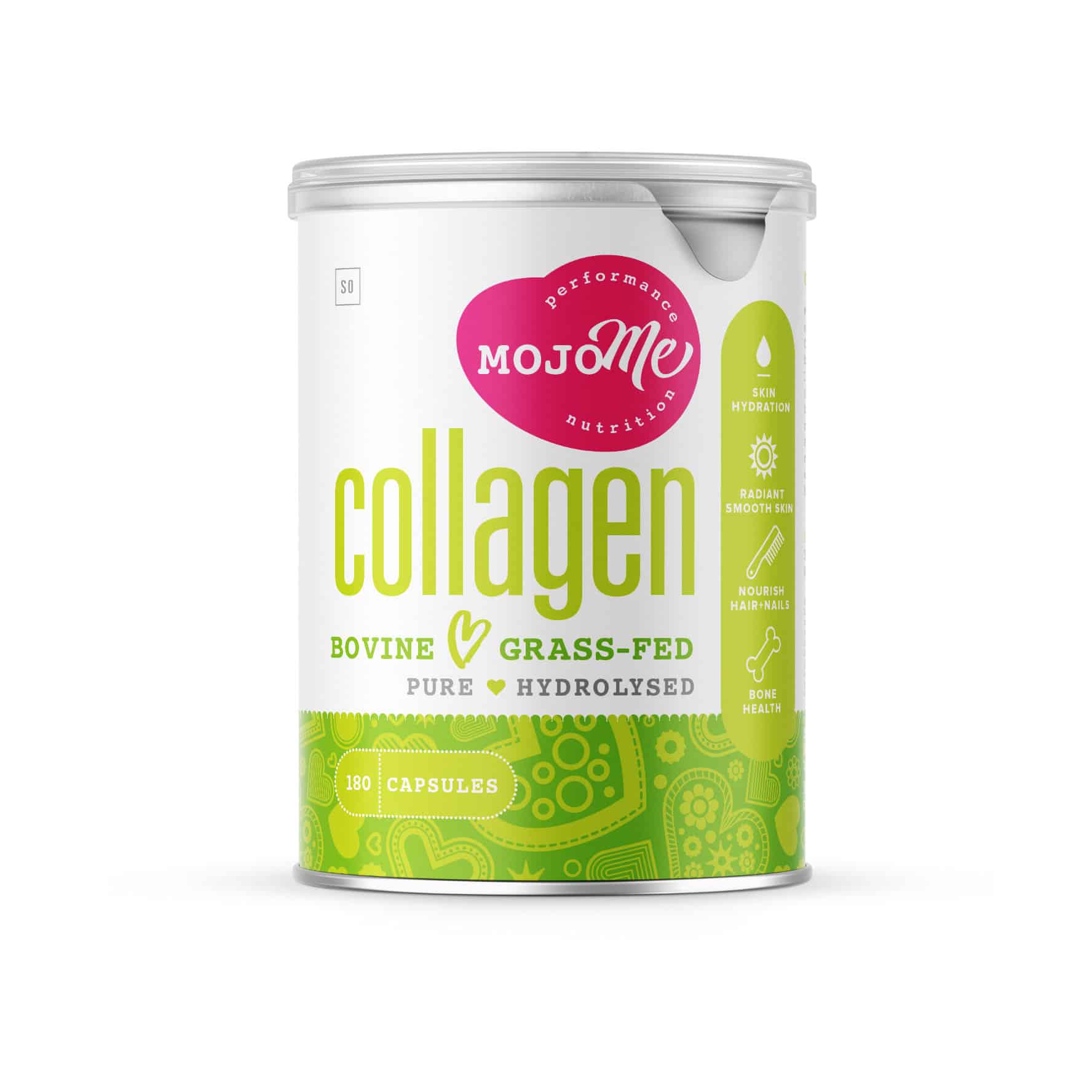 MojoMe Bovine Collagen Capsules 180's