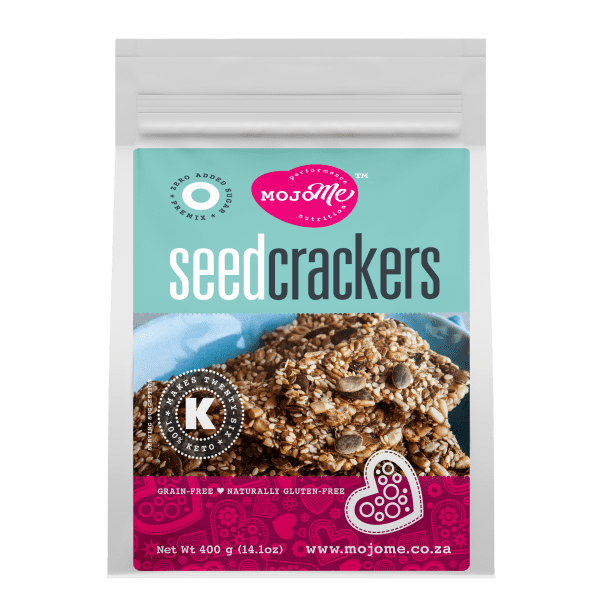 MojoMe Low-Carb Seed Crackers 400g