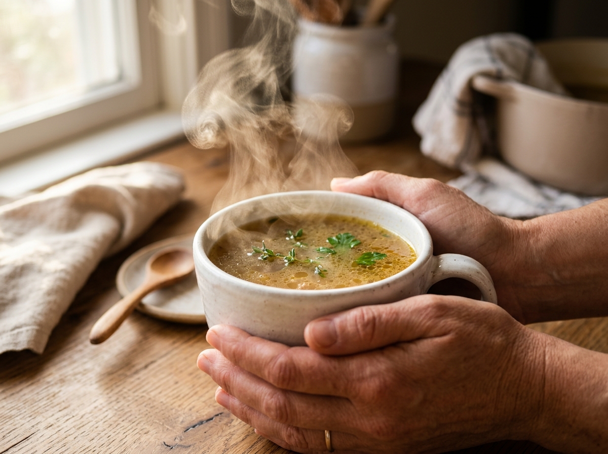 high protein bone broth