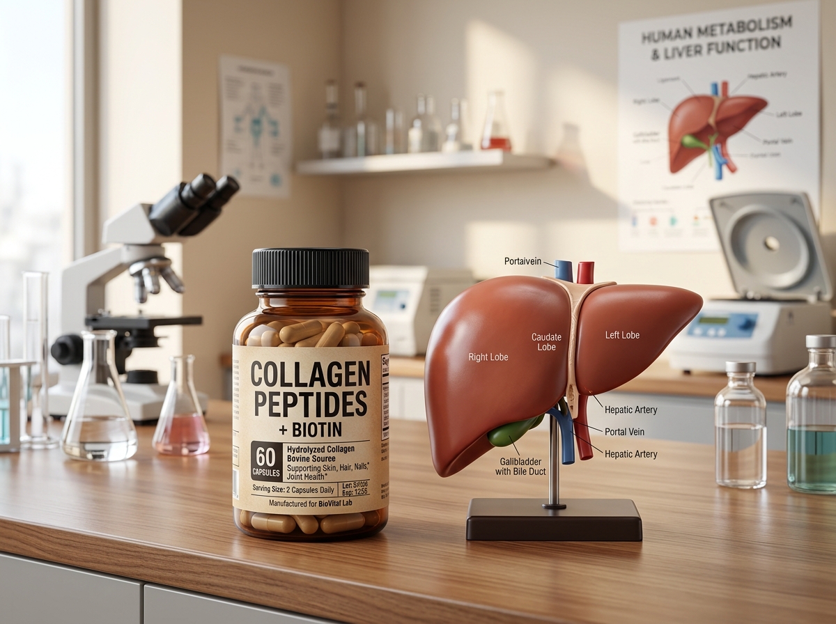 collagen supplements and liver enzymes