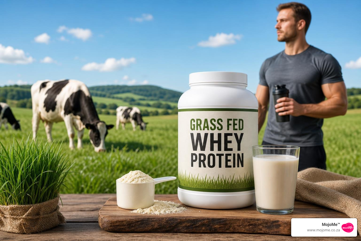 grass fed whey protein powder